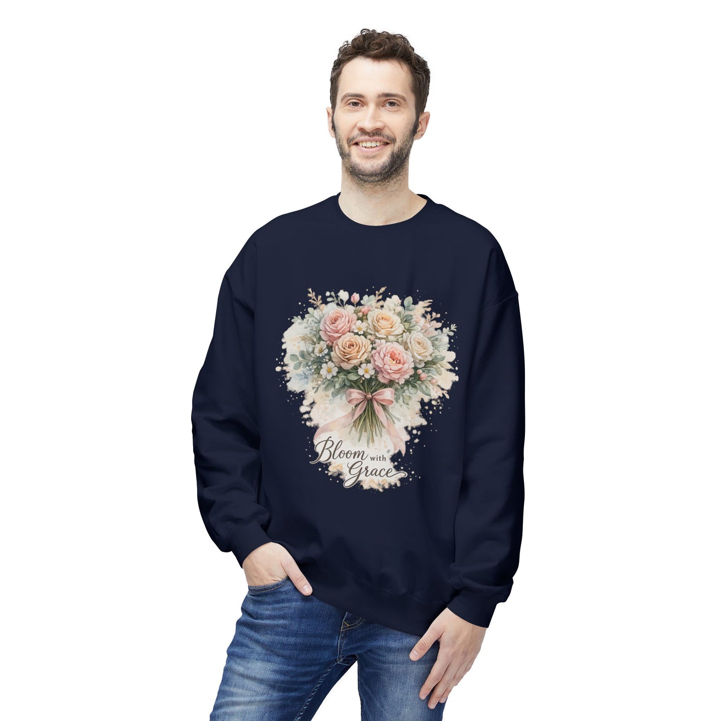 Bloom With Grace Sweatshirt | Eco-Limited
