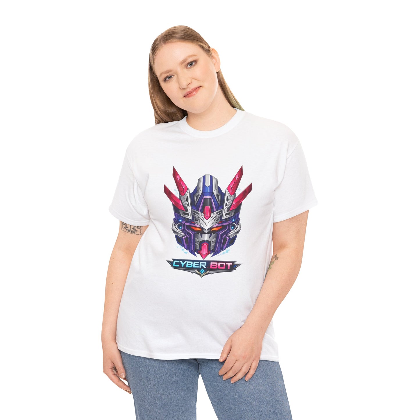 Cyber Bot Graphic T-Shirt | Eco-Limited