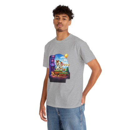 Pixel Arcade Bootleg Graphic T-Shirt | Eco - Limited