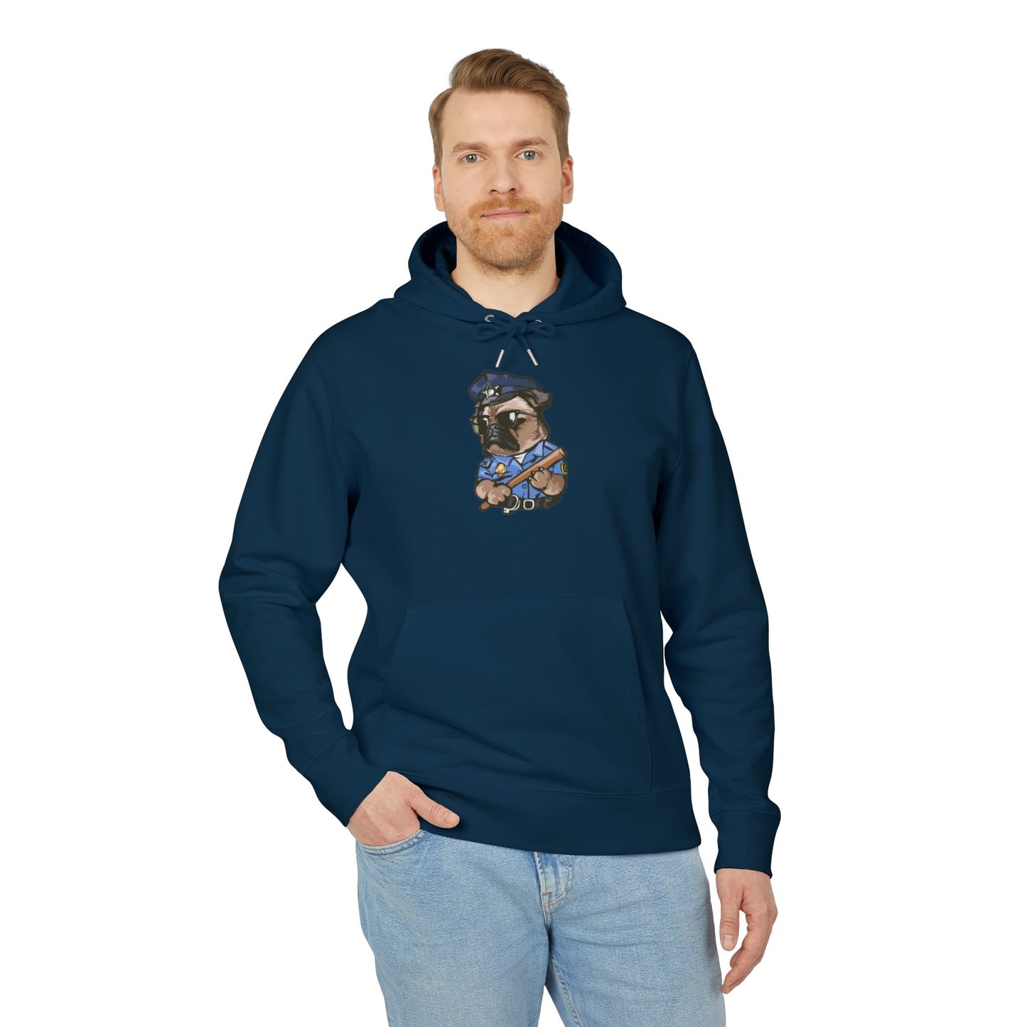 French Bulldog Police Streetwear Unisex Pullover