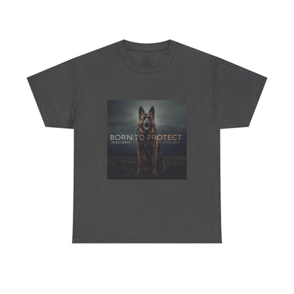 German Shepherd Born To Protect T-Shirt | Eco-Limited