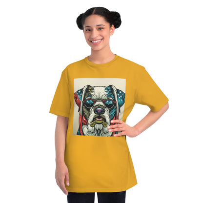 Patriot Dog Portrait T-Shirt | Eco - Limited