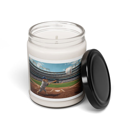 9oz Scented Jar Baseball Stadium Eco-friendly Soy Candle