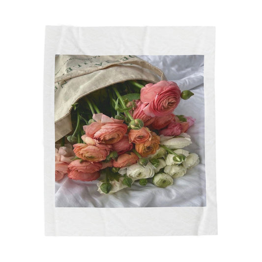 Romantic Velveteen Plush Blanket