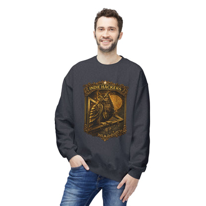 Indie Hackers Owl Graphic Sweatshirt | Eco-Limited