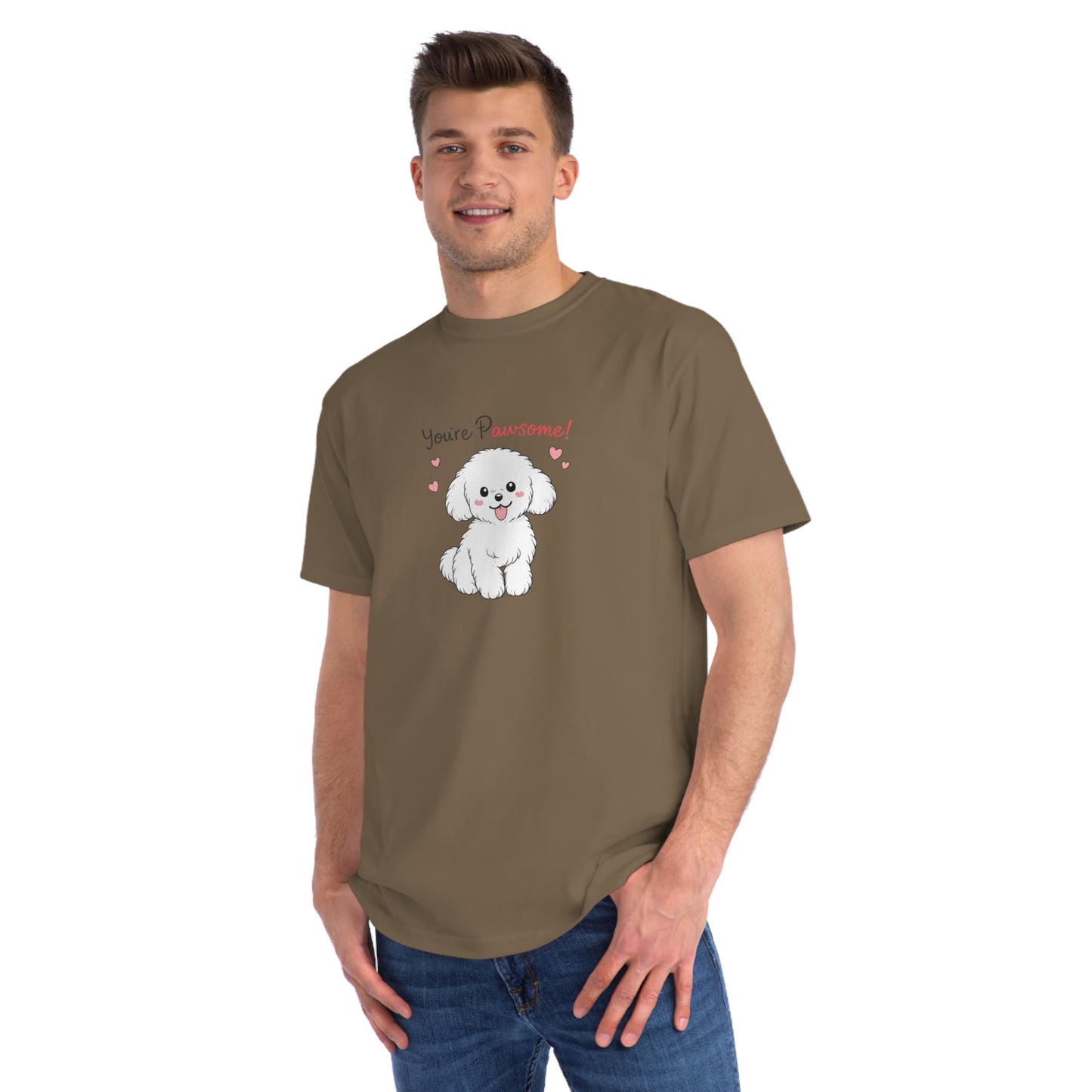 Organic Pawsome Puppy T-Shirt | Organic-Limited