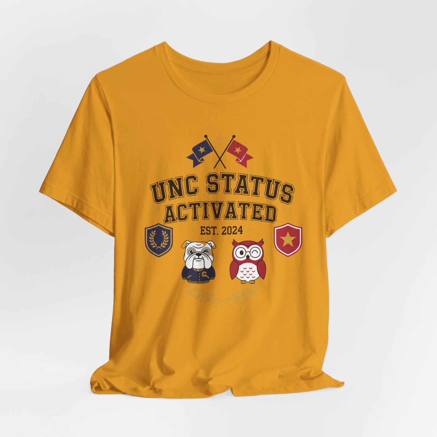 UNC Status Activated Graphic T-Shirt | Eco-Limited