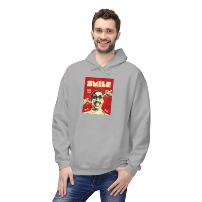 Bold Red Poster Graphic Hoodie | Street Art Edition