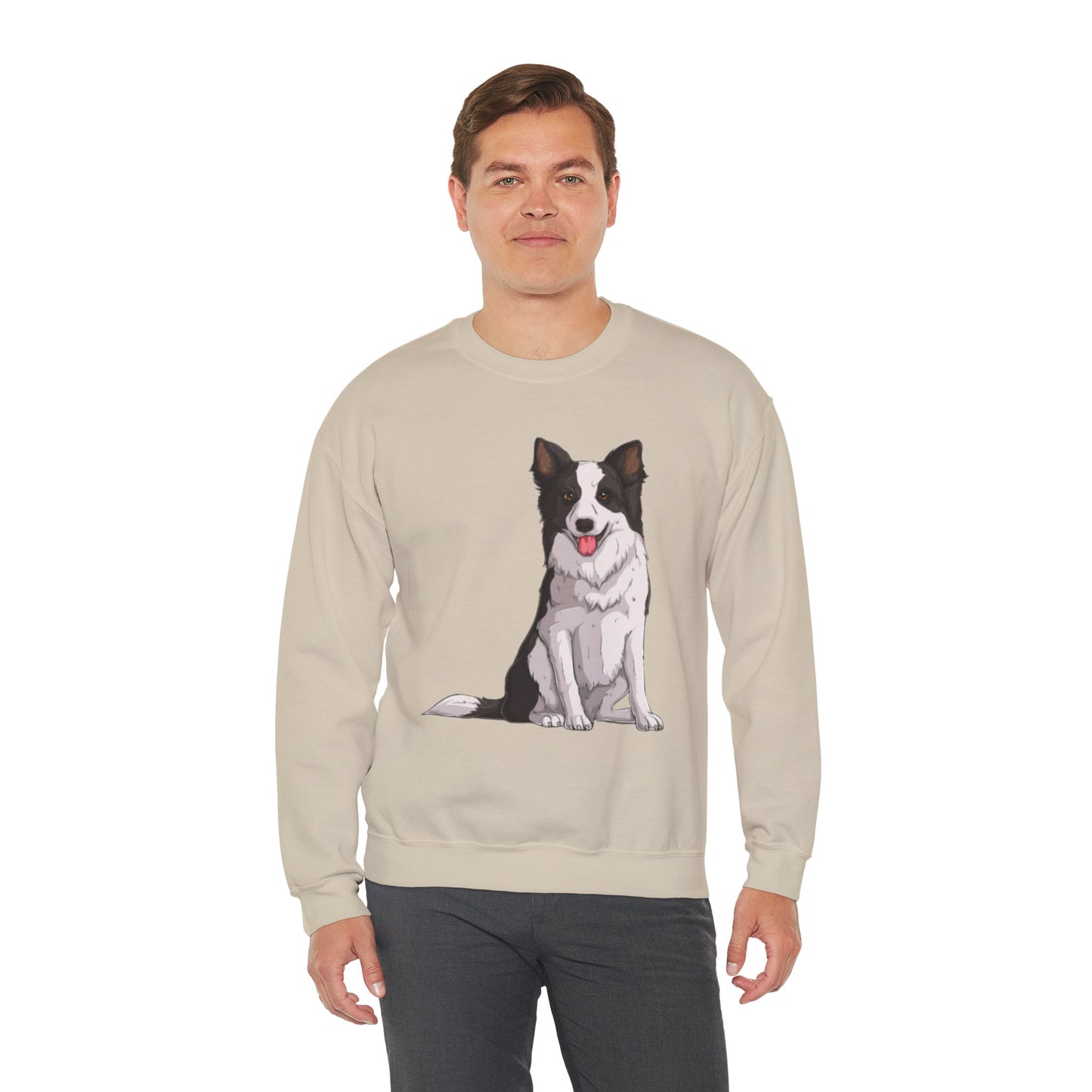 Calm Companion Dog Art Sweater | Eco-Limited