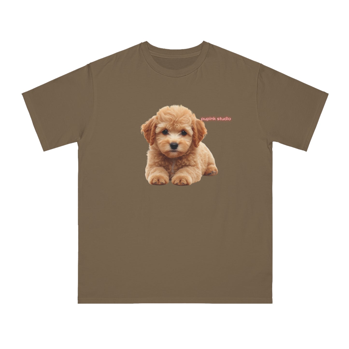 Organic Puppy Portrait T-Shirt | Organic-Limited