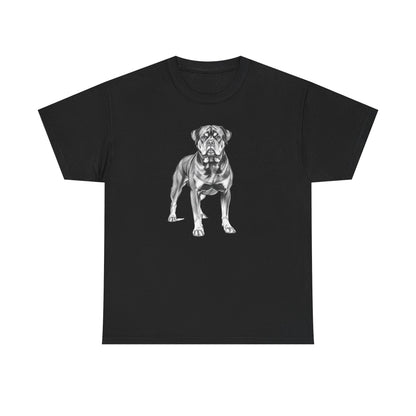 Rottweiler Sketch Minimal Art T-Shirt | Eco-Limited