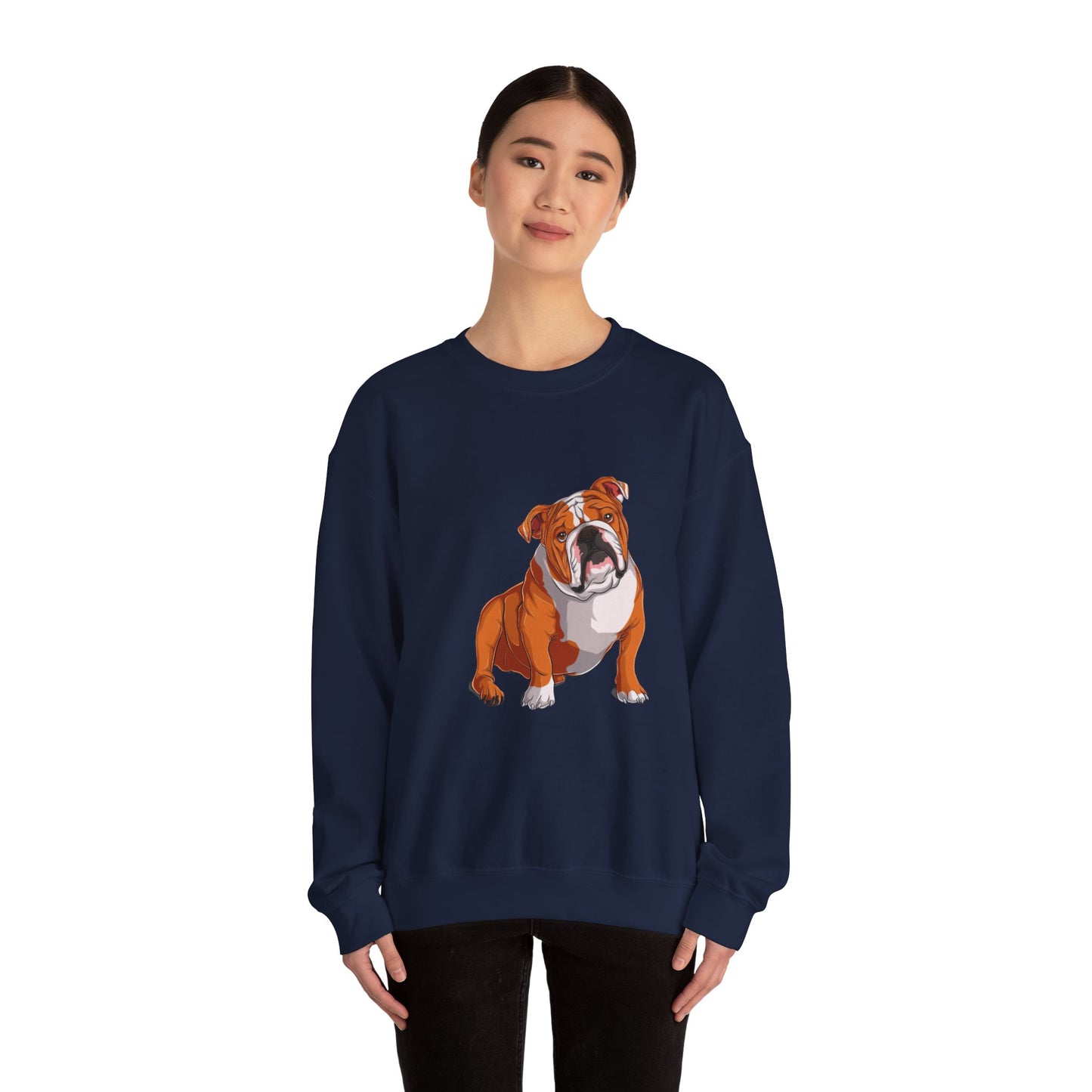 Royal Bulldog Art Sweatshirt | Eco-Limited