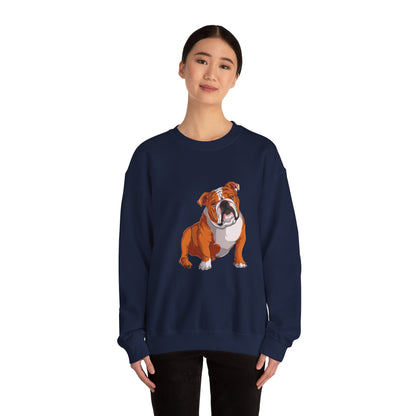 Royal Bulldog Art Sweatshirt | Eco-Limited