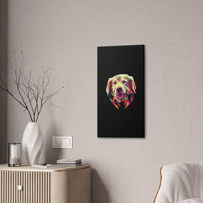 Color Burst Golden Smile Canvas | Eco-Limited
