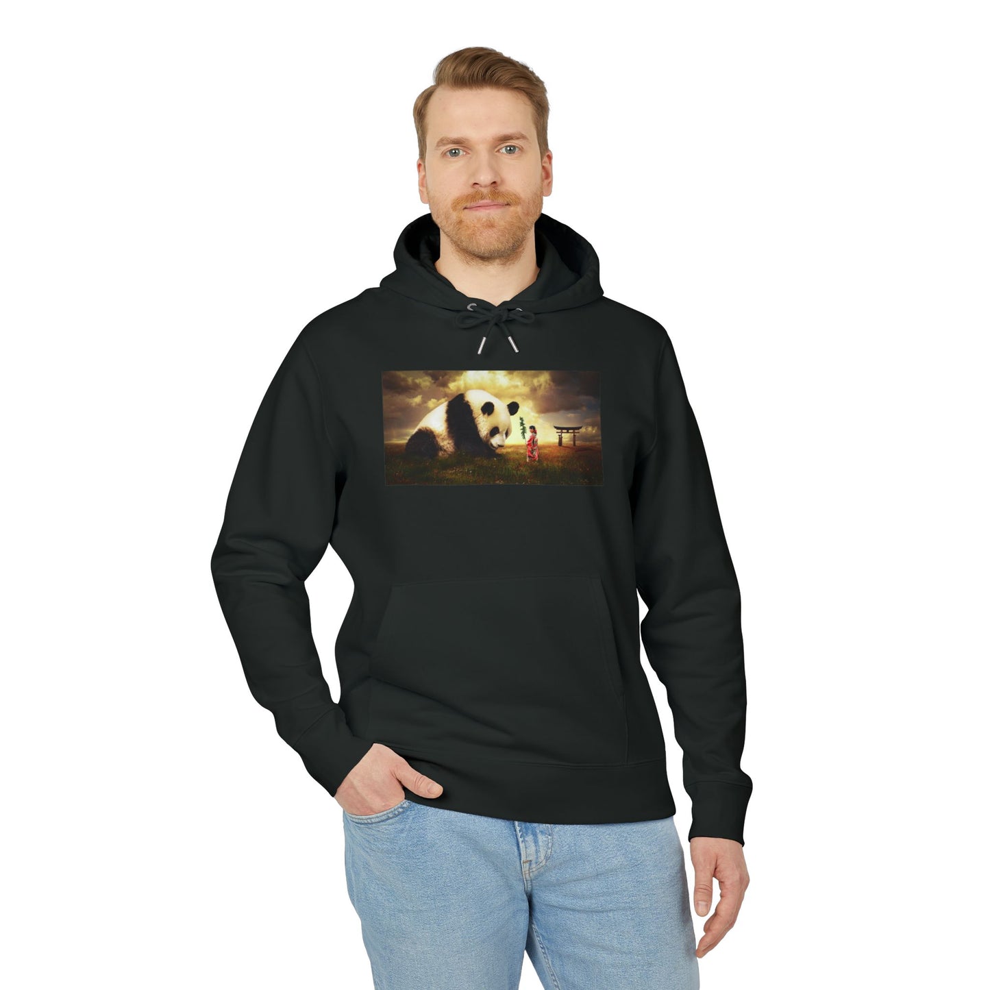 Guardian Panda Graphic Hoodie | Art Edition