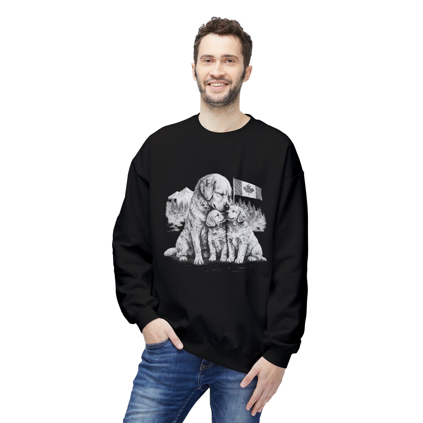 Guardian Bond Dog Family Sweatshirt | Eco - Limited