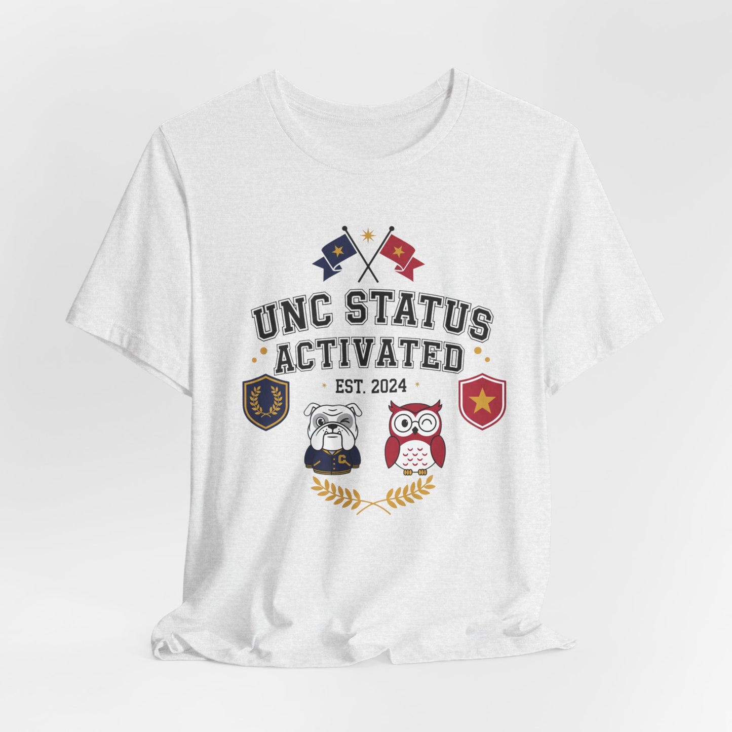 UNC Status Activated Graphic T-Shirt | Eco-Limited
