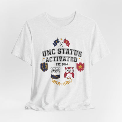 UNC Status Activated Graphic T-Shirt | Eco-Limited