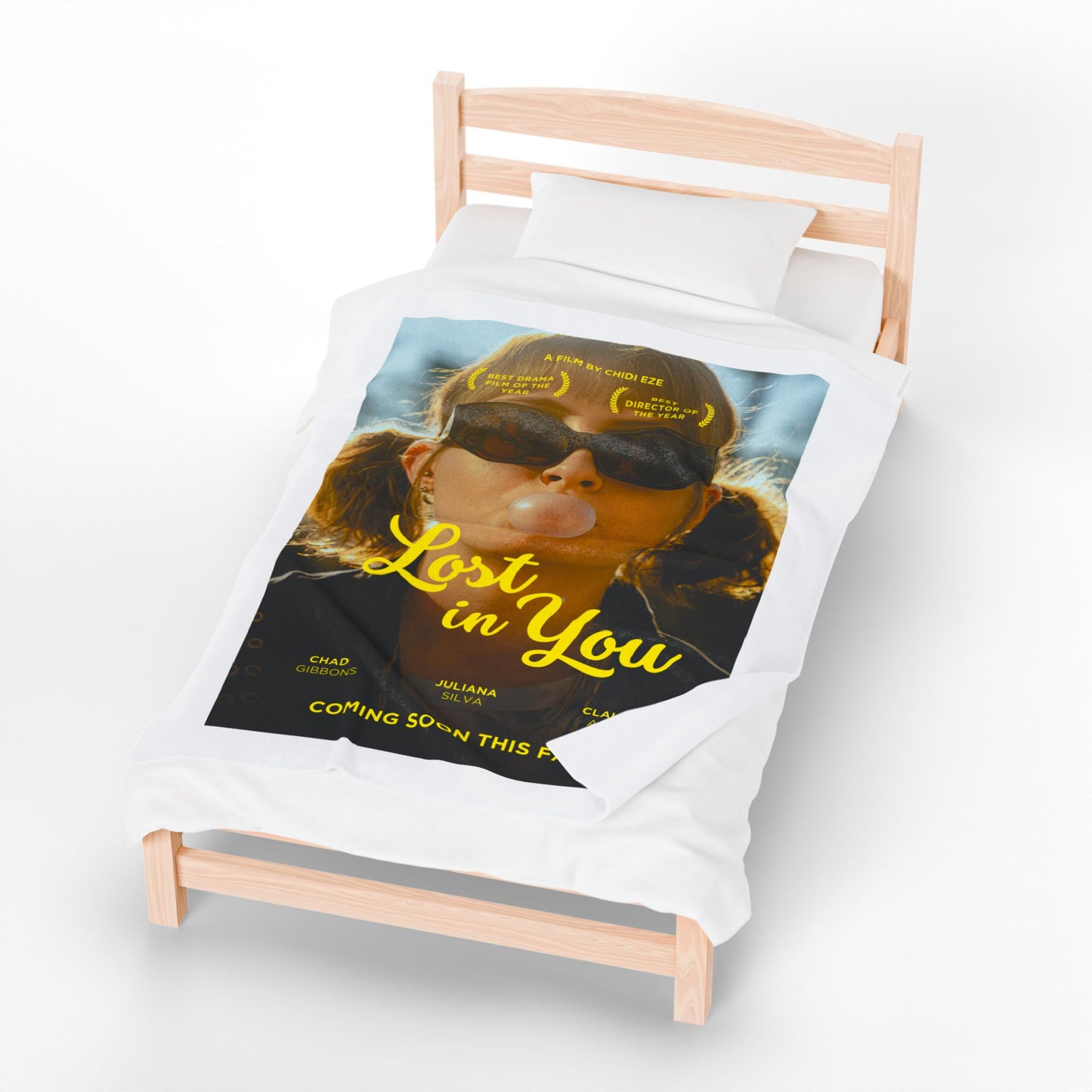 "Lost in You" Movie Poster Throw