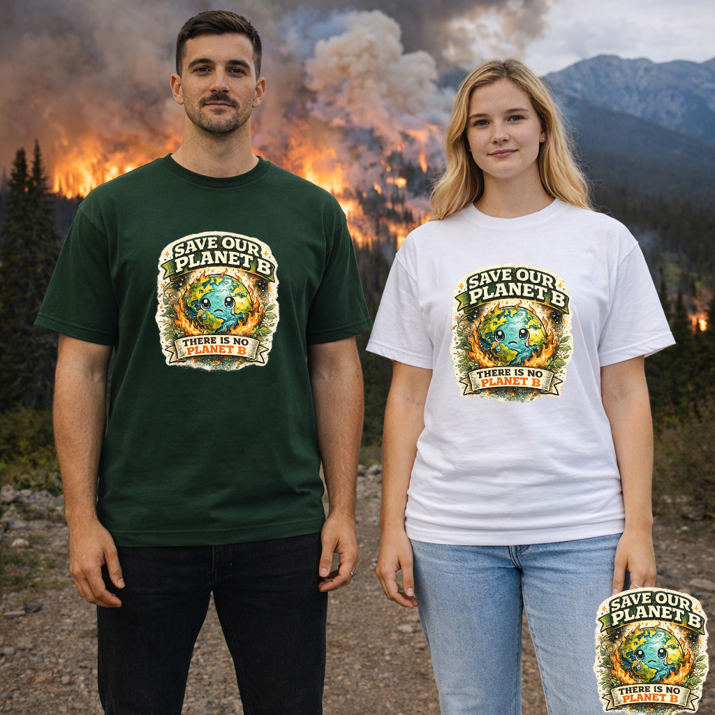 There Is No Planet B Graphic T-Shirt | Eco - Limited