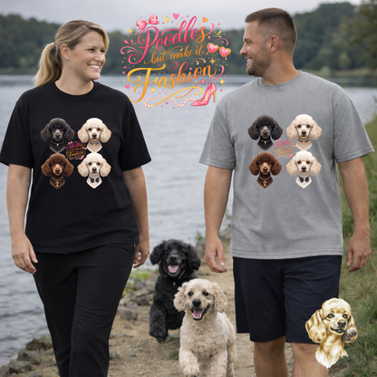 Poodles But Make It Fashion T-Shirt | Eco-Limited