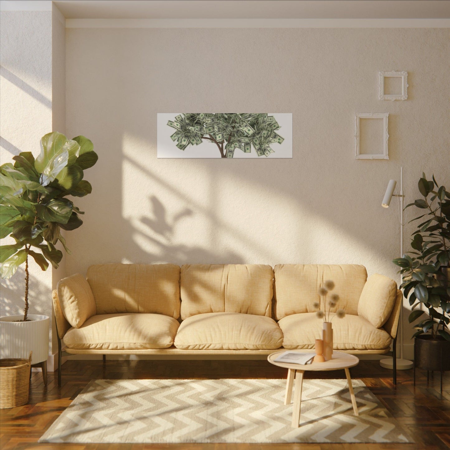 Money Tree Canvas Wall Art Canvas