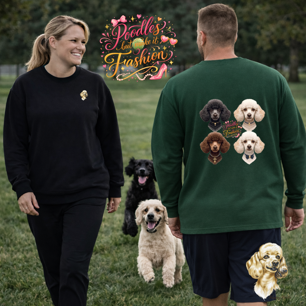 Poodles But Make It Fashion Sweatshirt | Eco-Limited