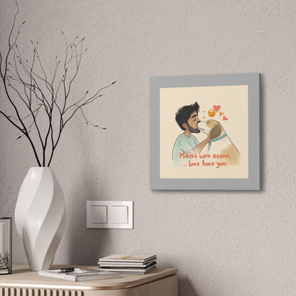 Love Never Leaves Canvas | Eco-Limited