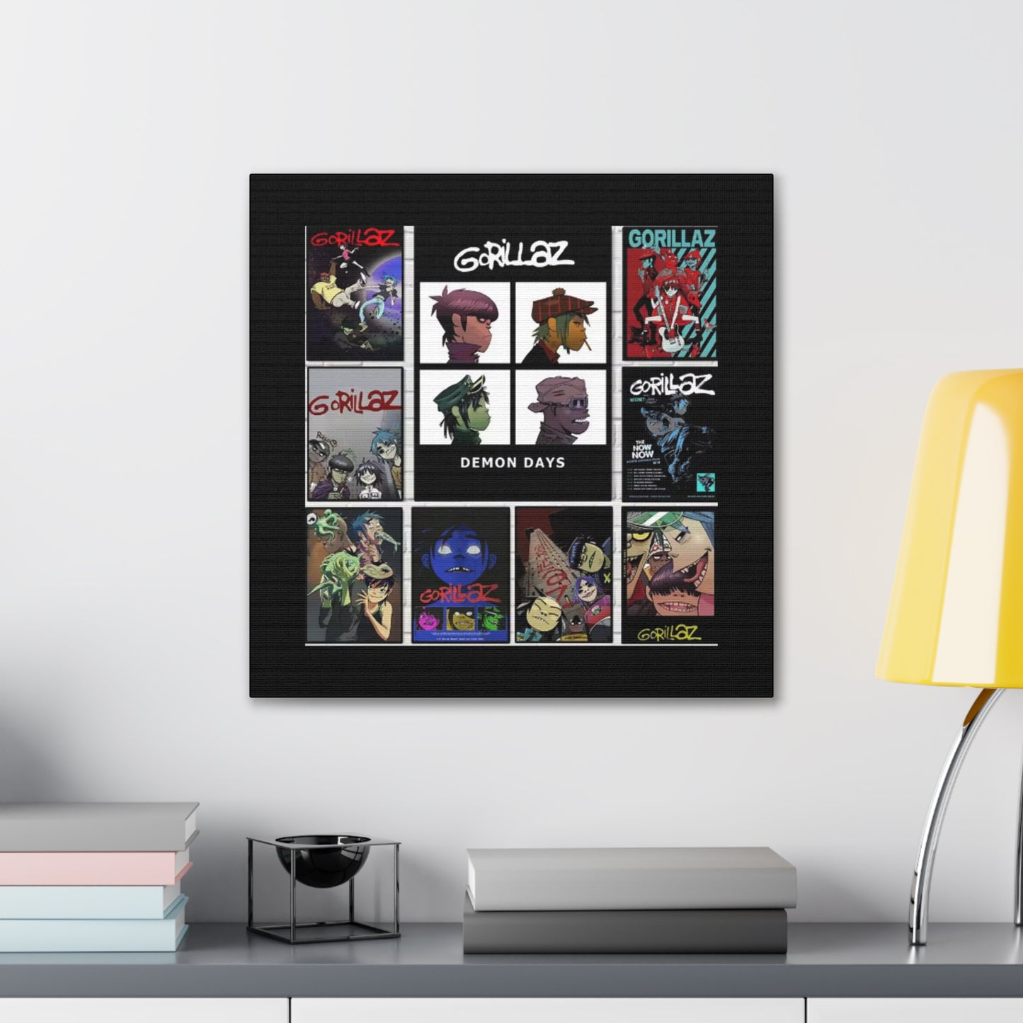 Pop Culture Icons Collage Canvas | Art Edition