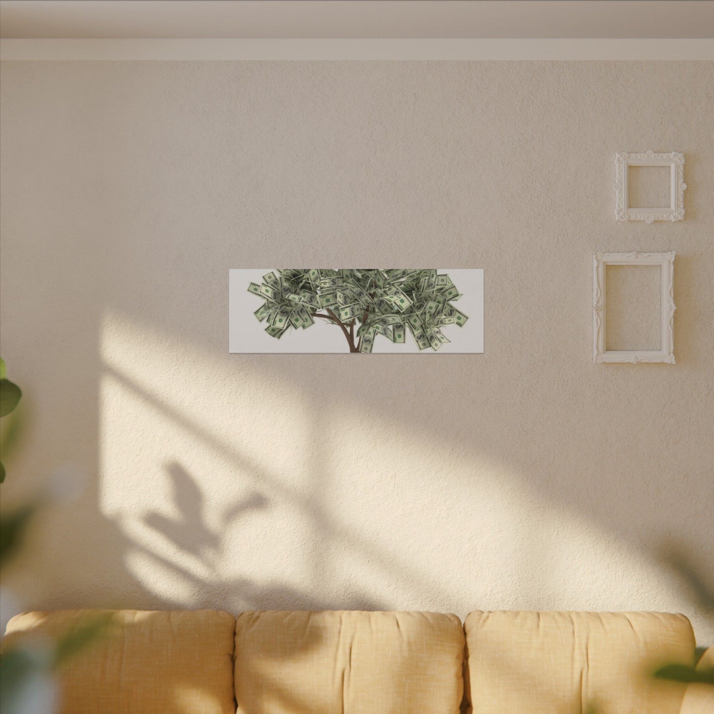 Money Tree Canvas Wall Art Canvas