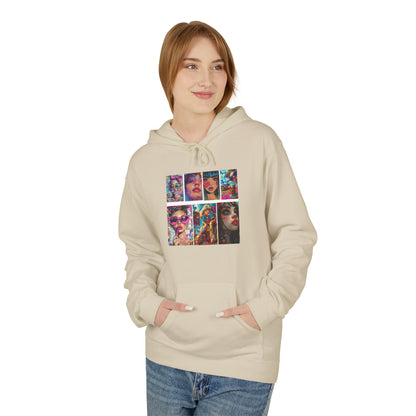 Color Pop Fashion Art Graphic Hoodie | Eco-Limited