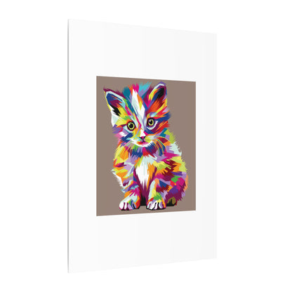 Vibrant Stretched Wall Art for Cat Lovers