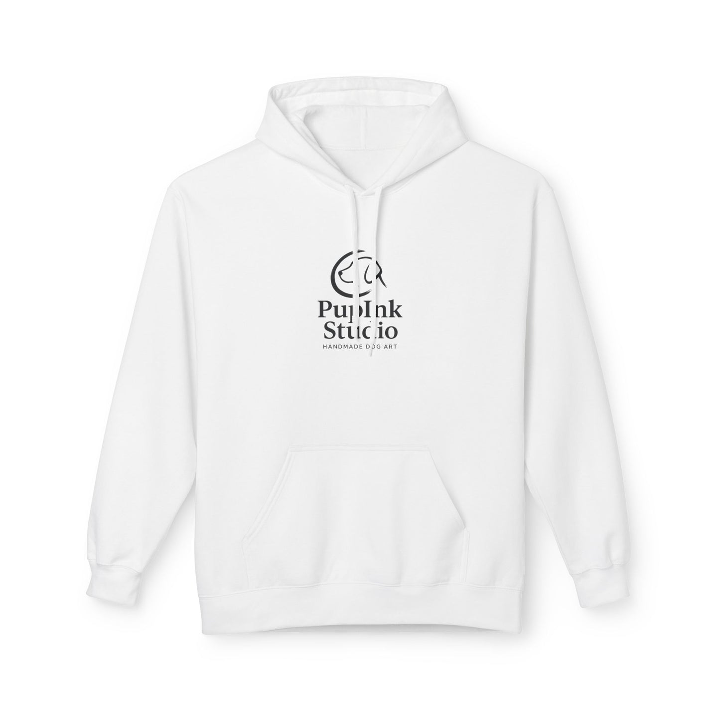 PupInk Studio Minimal Logo Cozy Hoodie|Eco-Friendly - Limited