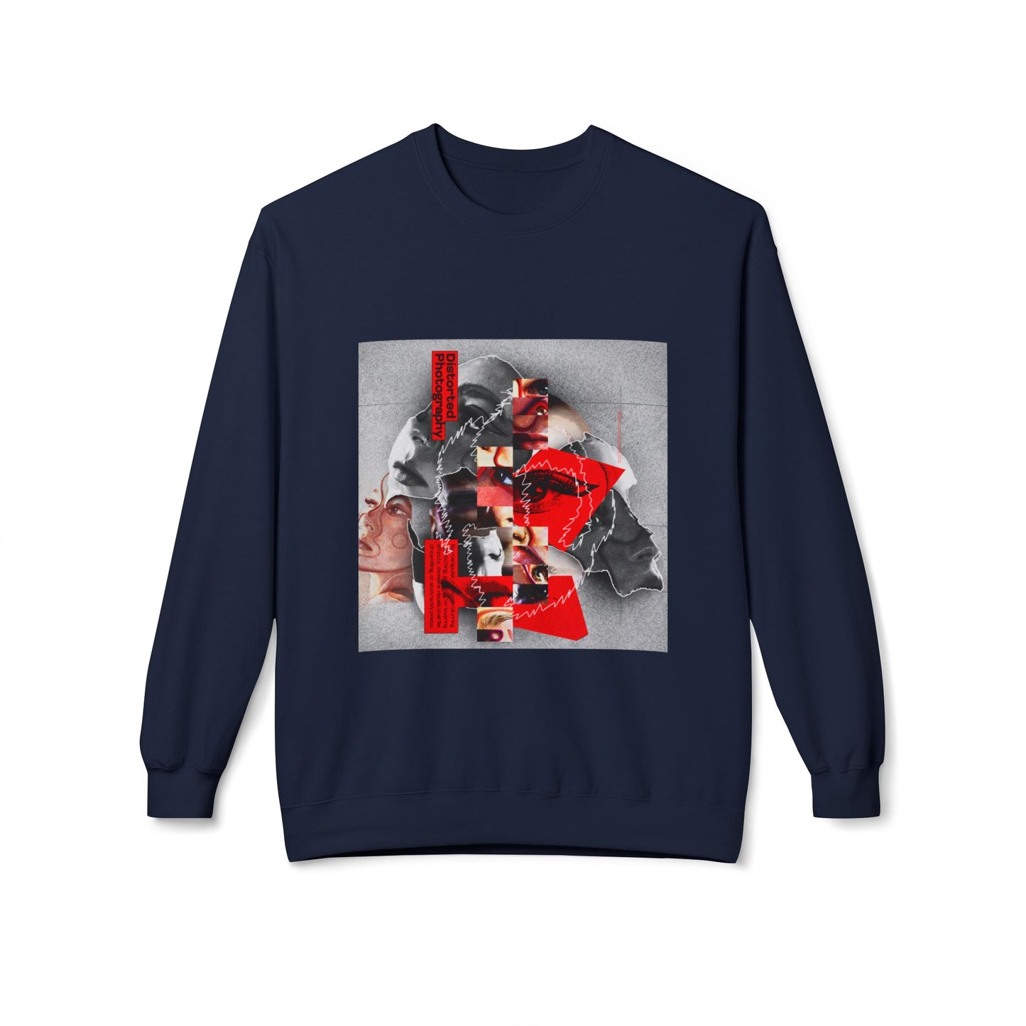 Surreal Identity Collage Sweatshirt | Eco-Limited