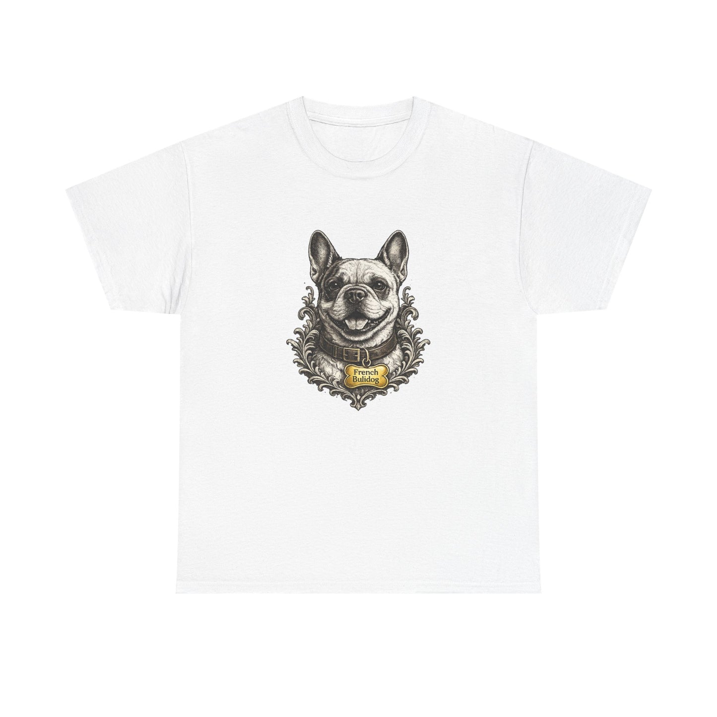 French Bulldog Ink Drawing T-Shirt | Eco-Limited