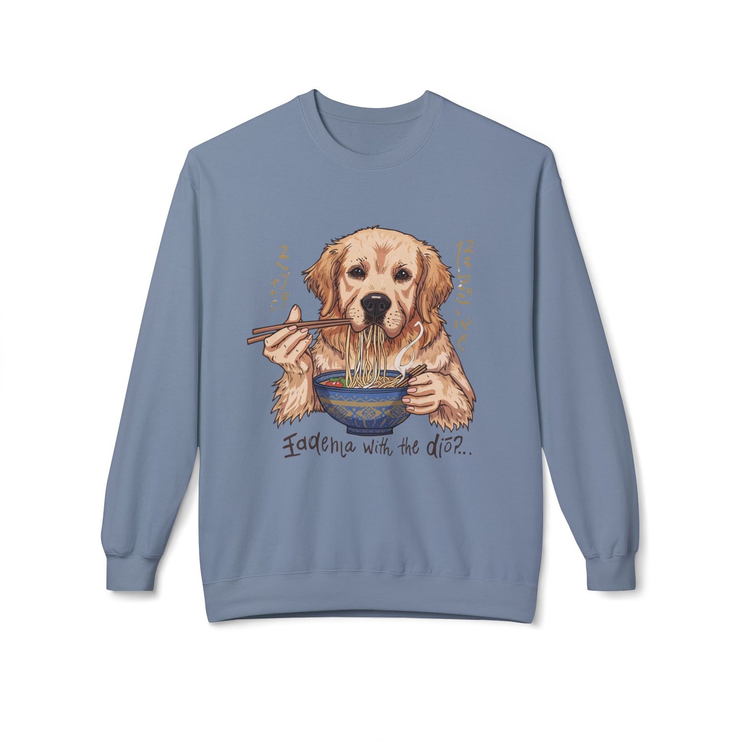 Noodle Dog Logic Graphic Sweater | Eco-Limited