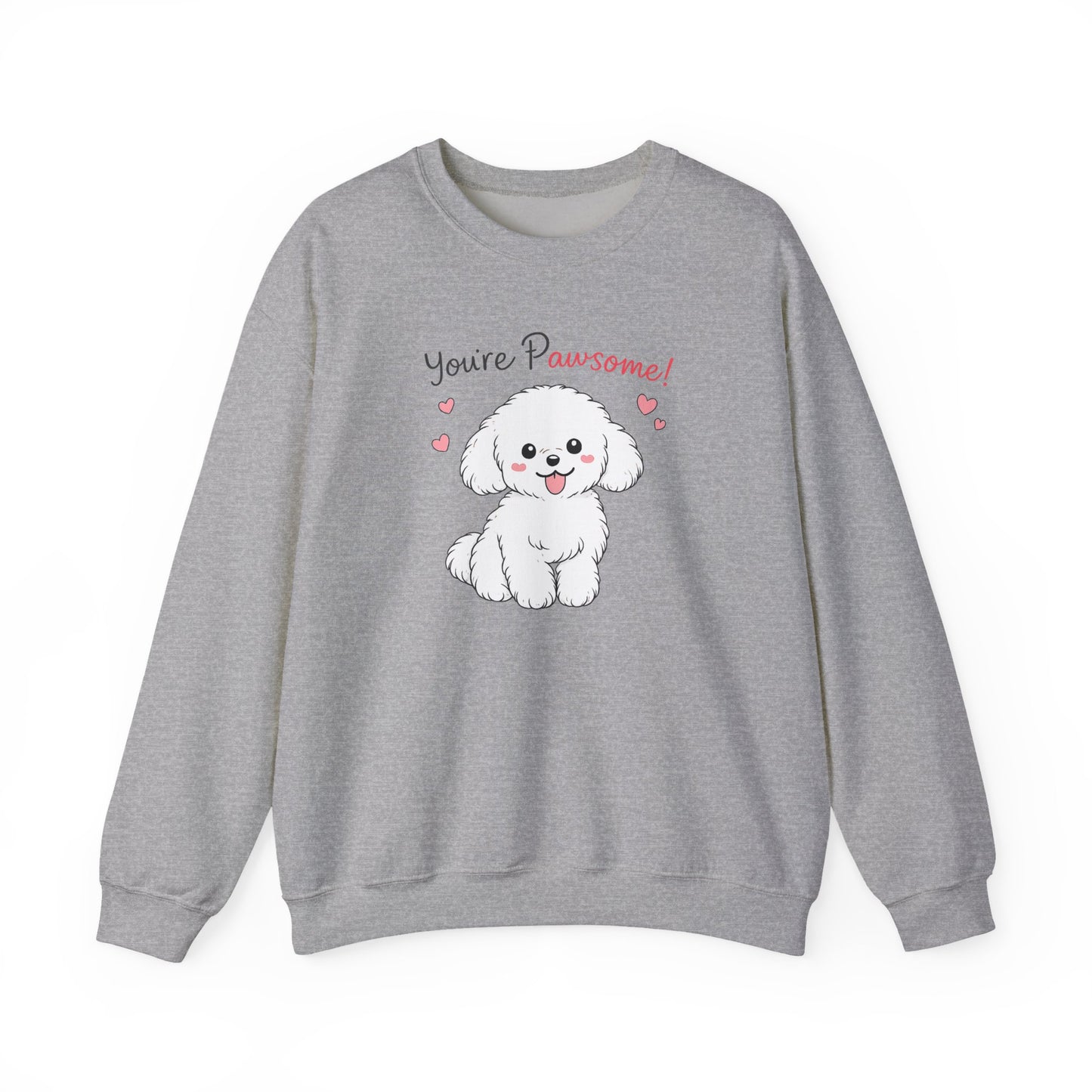 You're Awesome Puppy Graphic Sweater | Eco-Limited