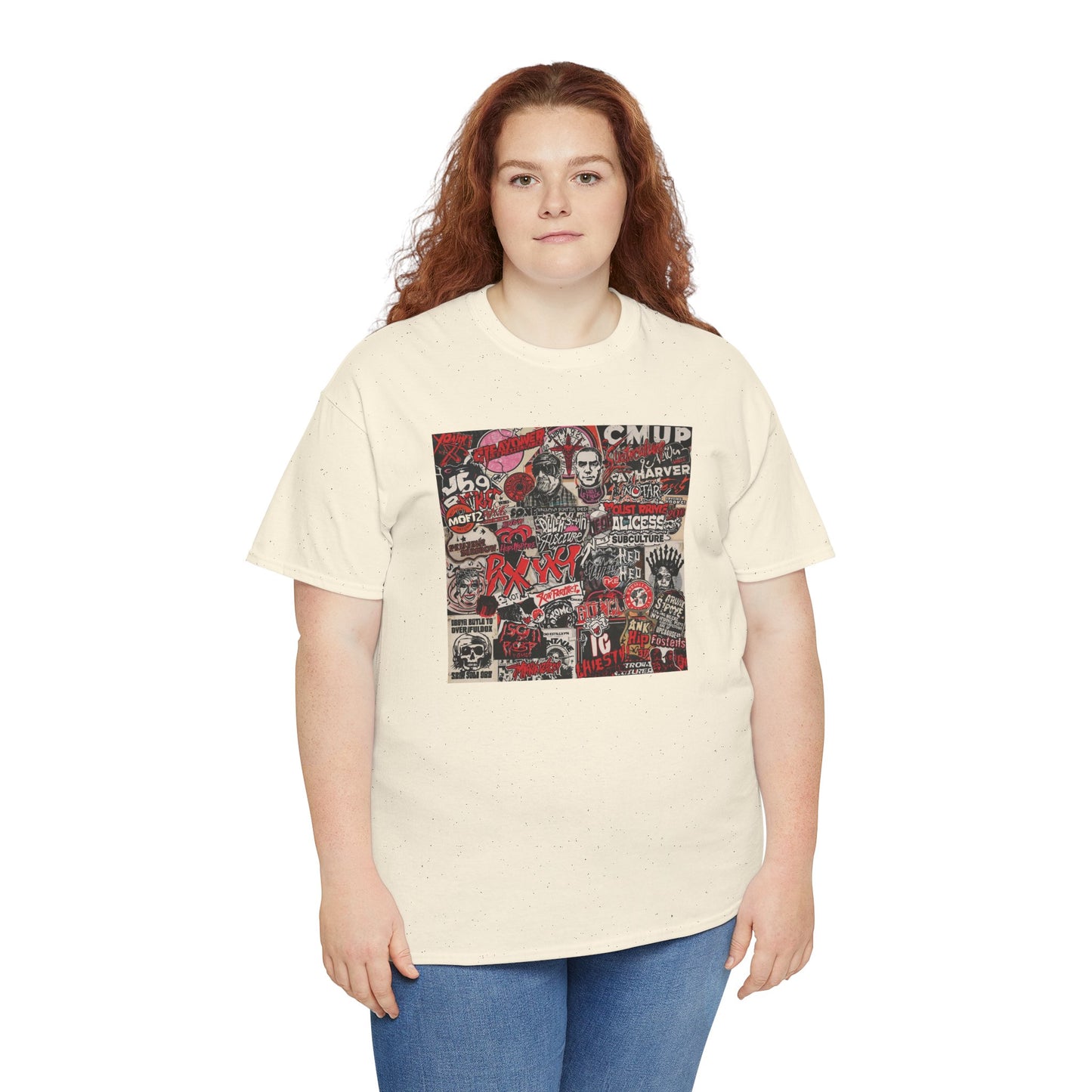 Vintage Punk Collage Graphic T-Shirt | Eco-Limited