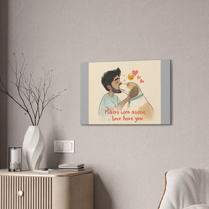 Love Never Leaves Canvas | Eco-Limited