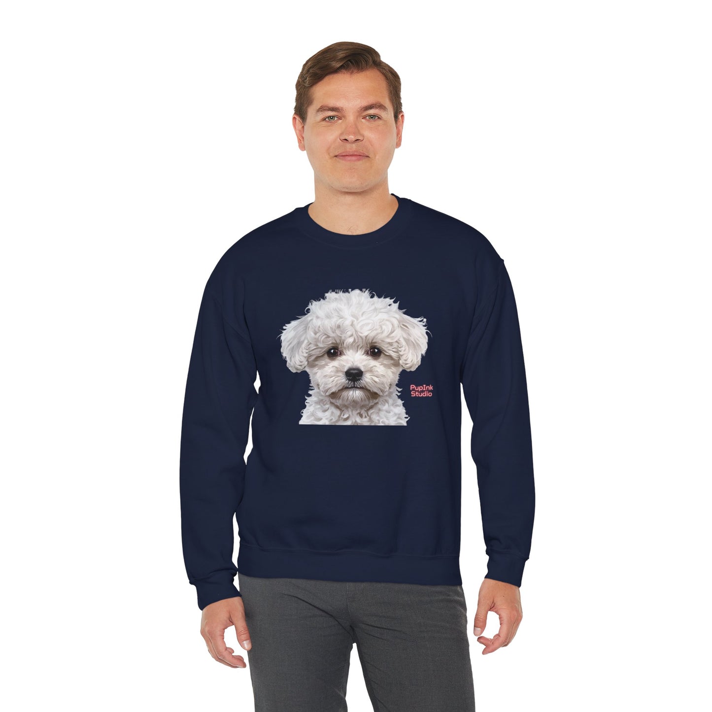 Poodle Portrait Graphic Sweater | Eco-Limited