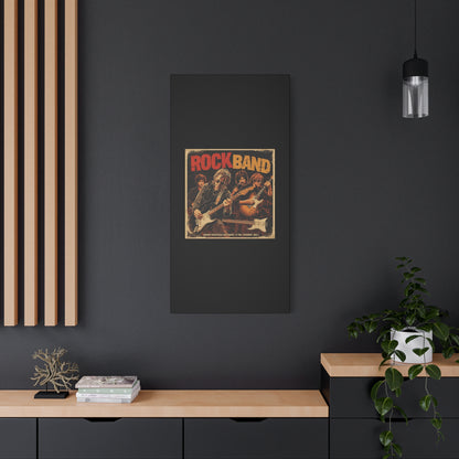 Rock Band Vintage Canvas Wall Art | Eco - Limited