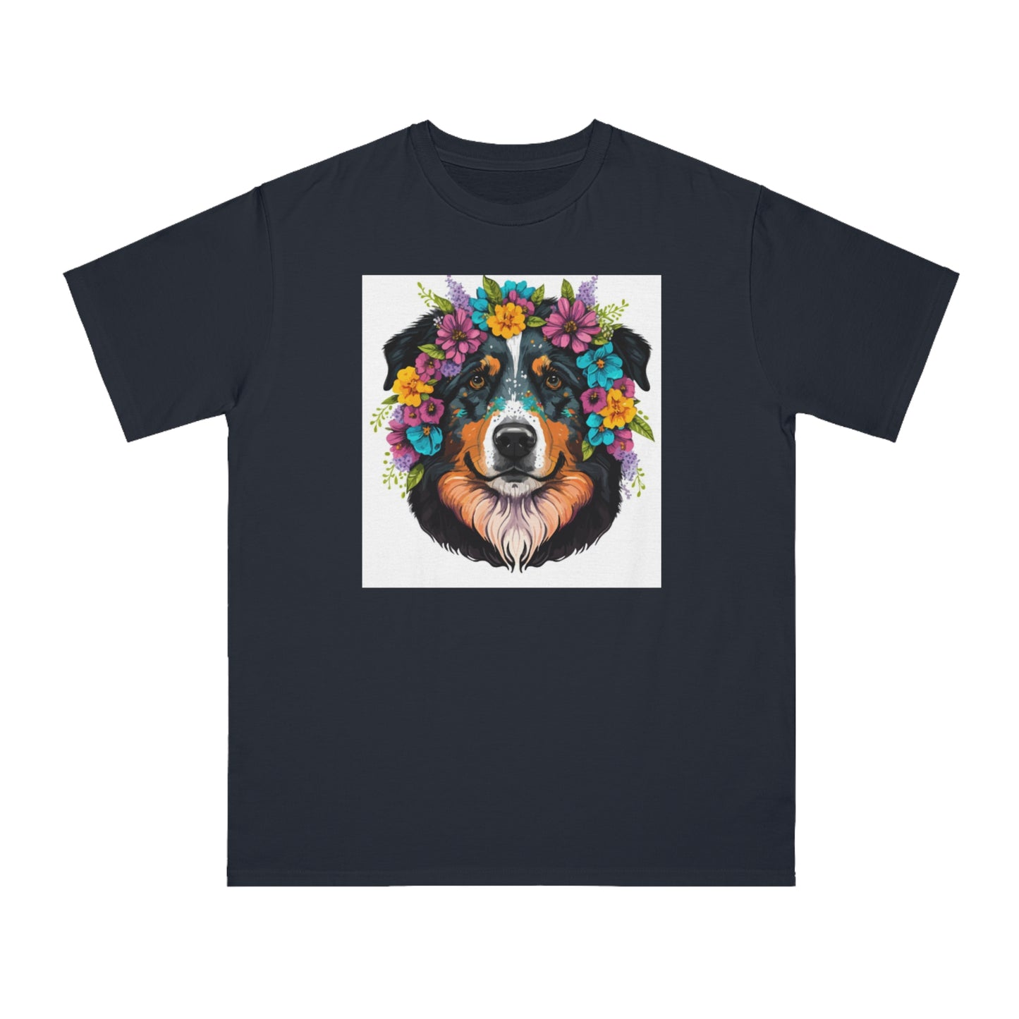 Floral Soul Dog Organic T-Shirt | Organic-Limited