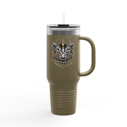 Tiger Emblem Stainless Steel Tumbler | Eco-Limited