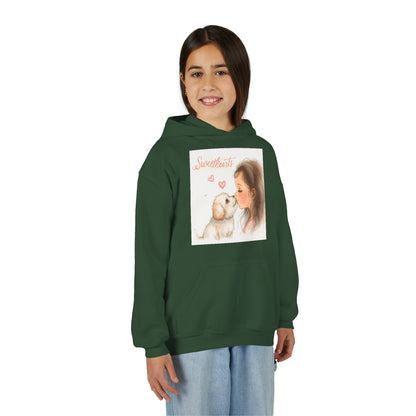 Sweethearts Puppy Moment Children Hoodie | Eco-Limited