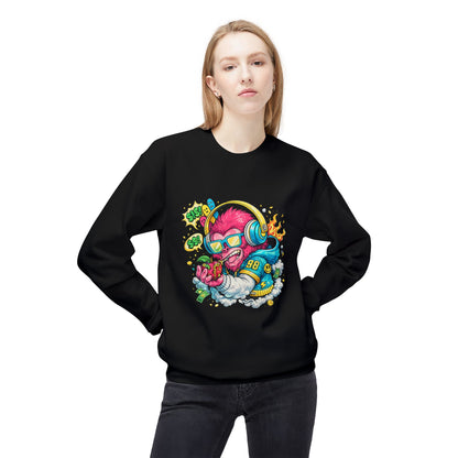 Juicy Vibes Monkey Graphic Sweater | Eco - Limited