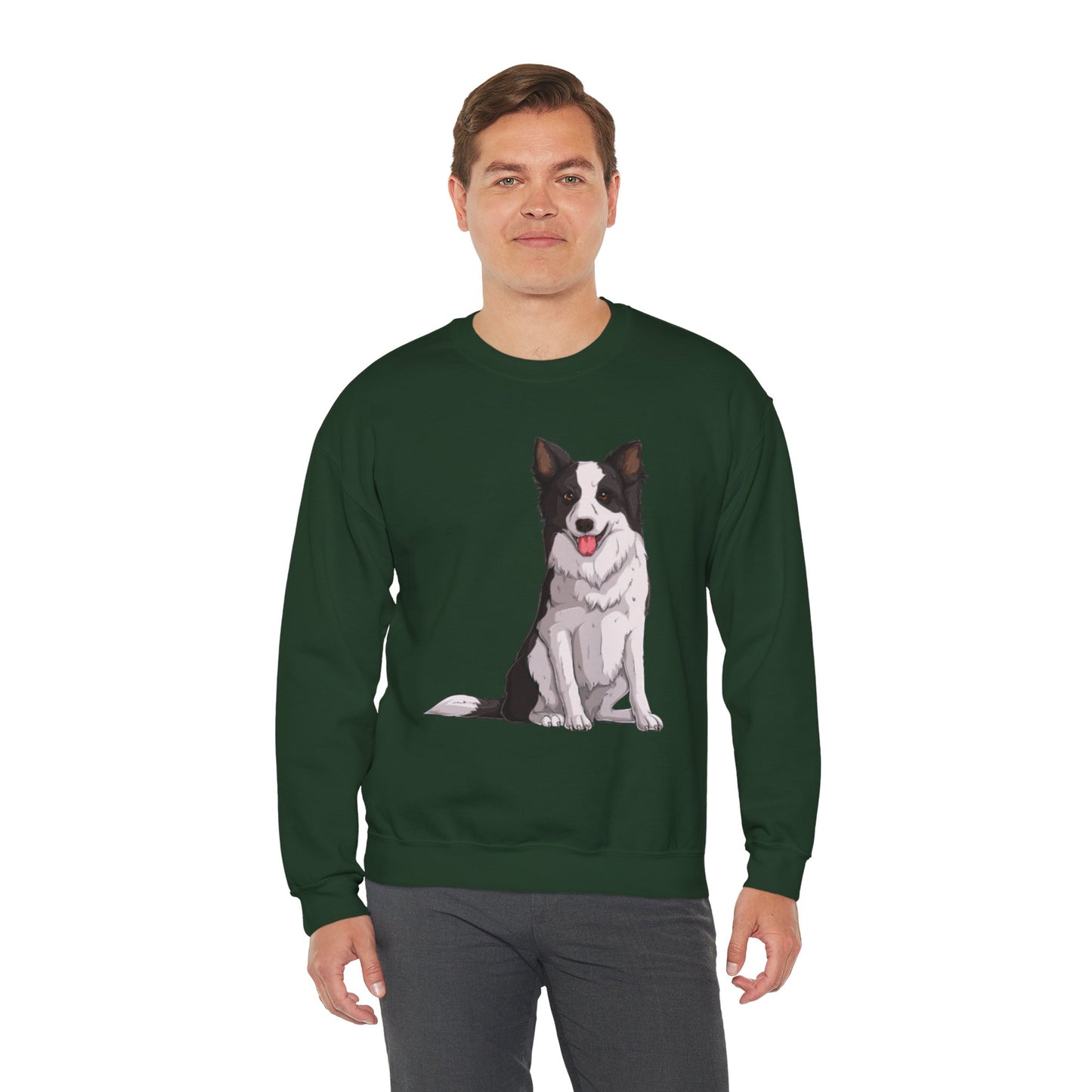 Calm Companion Dog Art Sweater | Eco-Limited
