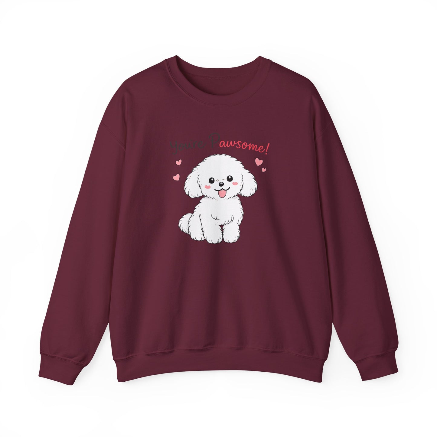 You're Awesome Puppy Graphic Sweater | Eco-Limited