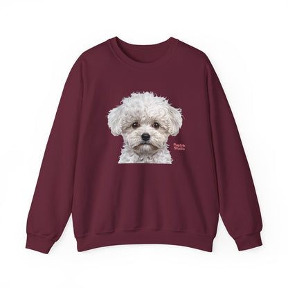 Poodle Portrait Graphic Sweater | Eco-Limited