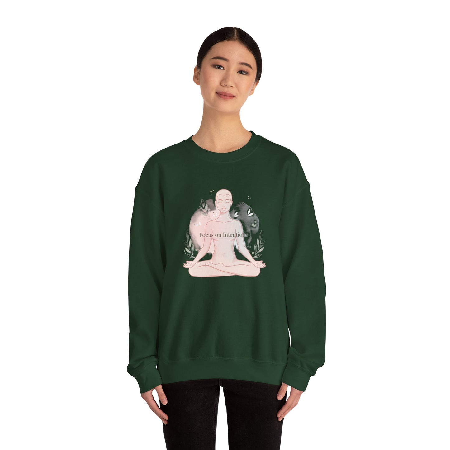 Focus on Intention Graphic Sweater | Eco-Limited