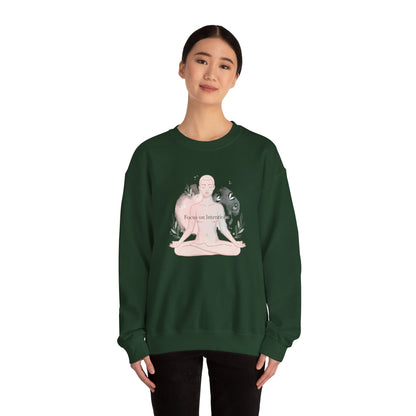 Focus on Intention Graphic Sweater | Eco-Limited